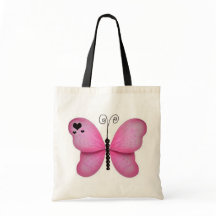 Pink Butterfly Bag