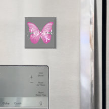 Pink Butterfly Breast Cancer Survivor