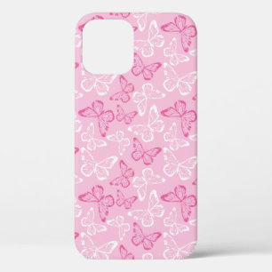 Pink Butterfly iPhone 12 Pro Case