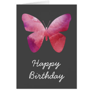 Pink butterfly freedom whimsical