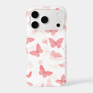 Pink Butterfly iPhone Case Pearlescent Coquette