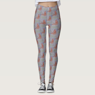 Pink Butterfly Leggings