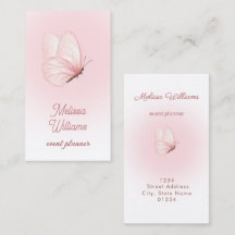 pink butterfly logo pink gradient