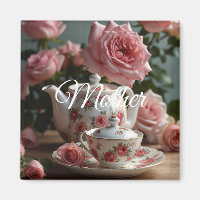 Pink Cabbage Rose Tea