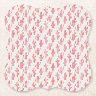 Pink Cactus Coaster