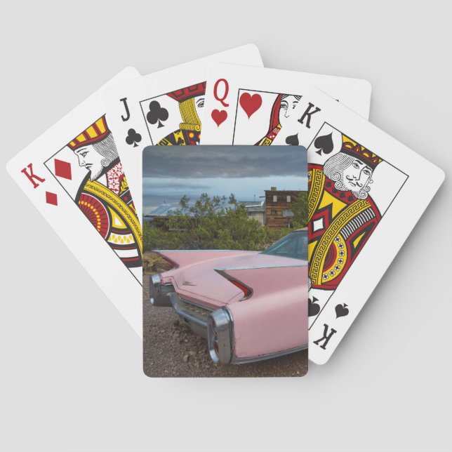 PINK CADDY FINS PLAYING CARDS (Back)