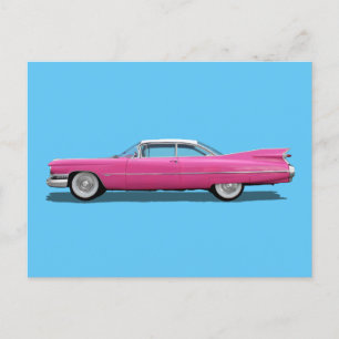 PINK CADDY Postcards