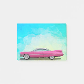 Pink Cadillac Post-it Notes