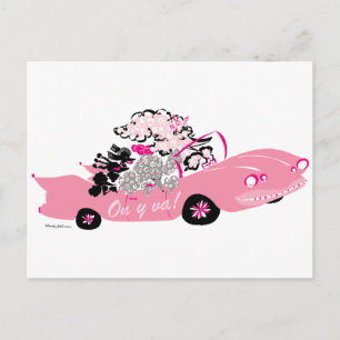 Pink Cadillac Postcard
