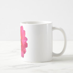 pink camellia flower coffee mug