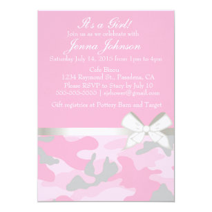 Camouflage Baby Shower Invitations | Zazzle AU