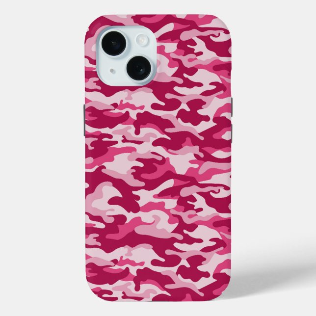 Pink Camo Camouflage Case-Mate iPhone Case (Back)