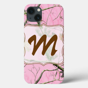 Pink Camo Camouflage Hunting Monogram IPAD Case