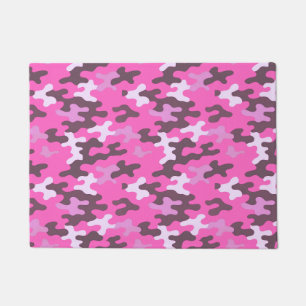 Pink Camo Doormat