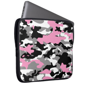 PINK CAMO - Electronics Bag