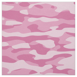 Pink Camo Fabric