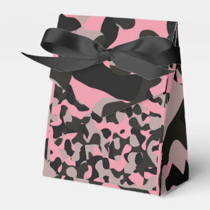 Pink Camo Favour Box