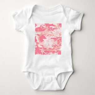 Pink Camo - Girly Camo Baby Bodysuit