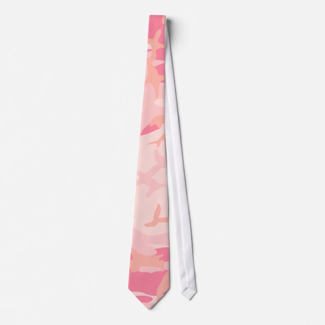 Pink Camo - Girly Camo Tie (Front)