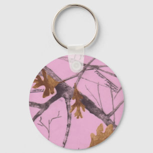 Pink Camo Key Ring