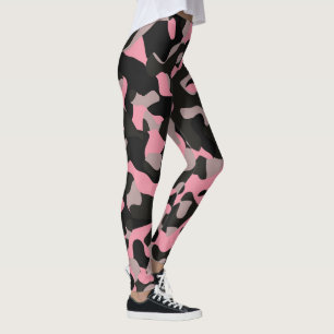 Pink Camo Leggings