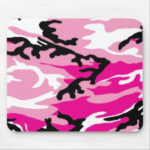 Pink Camo Mouse Pad
