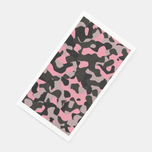 Pink Camo Napkin
