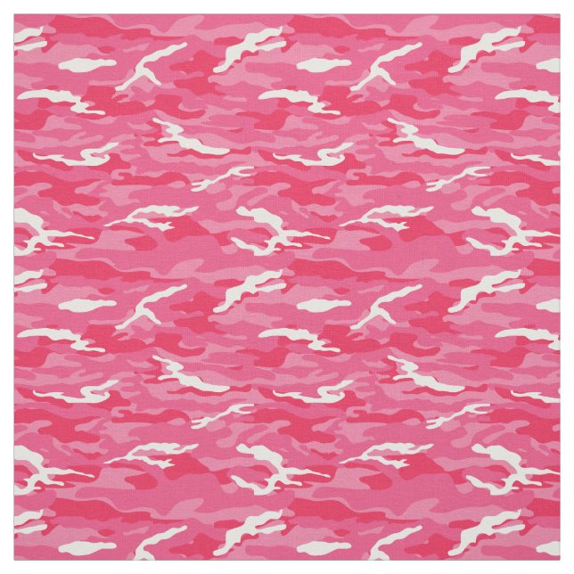 Pink Camo Pattern for  DIY Masks Fabric (Swatch)