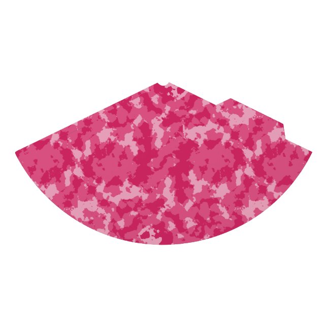 Pink Camo Pattern Party Hat (Front)