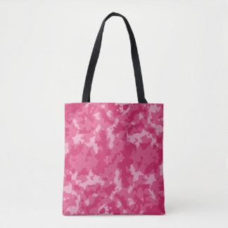 Pink Camo Pattern Tote Bag