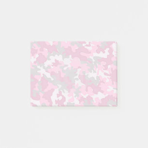 Pink Camo Post-it Notes