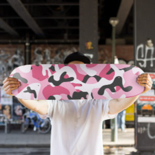 Pink Camo Skateboard Camo Skateboard