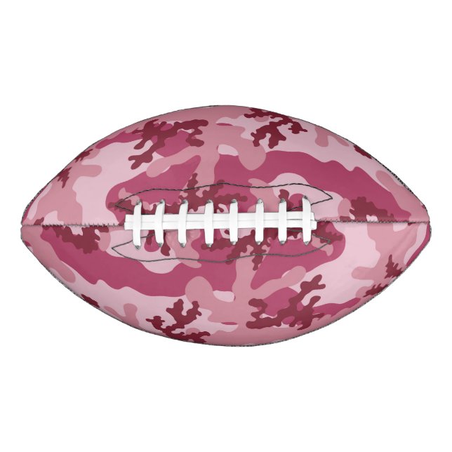 Pink camouflage football (Front)