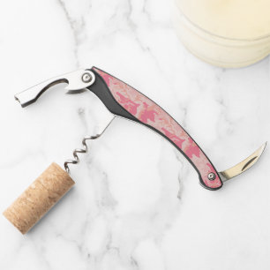 Pink Camouflage, Military, Army Corkscrew
