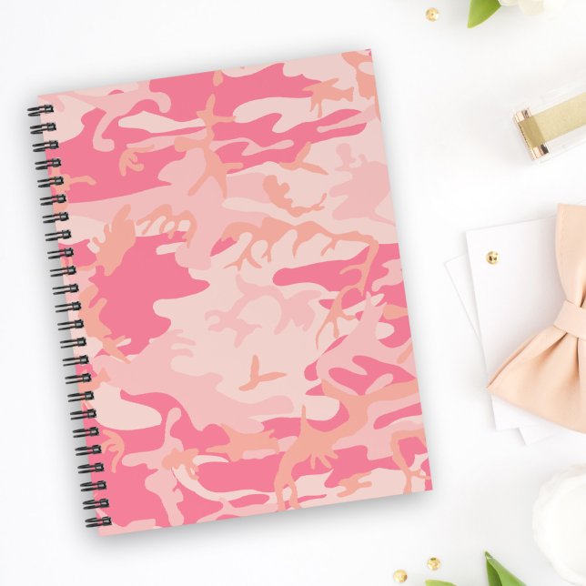 Pink Camouflage, Military, Army Notebook (Creator Uploaded)