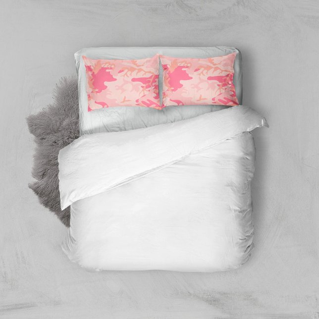 Pink Camouflage, Military, Army Pillowcase (Creator Uploaded)