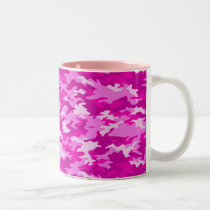 Pink Camouflage Mug