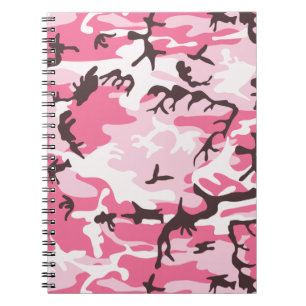 Pink Camouflage Notebook