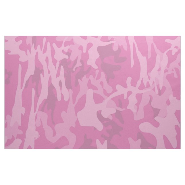 Pink Camouflage Pattern Fabric (Fat Quarter)