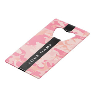 Pink Camouflage Pattern, Your name, Personalise