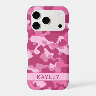 Pink Camouflage Personalized