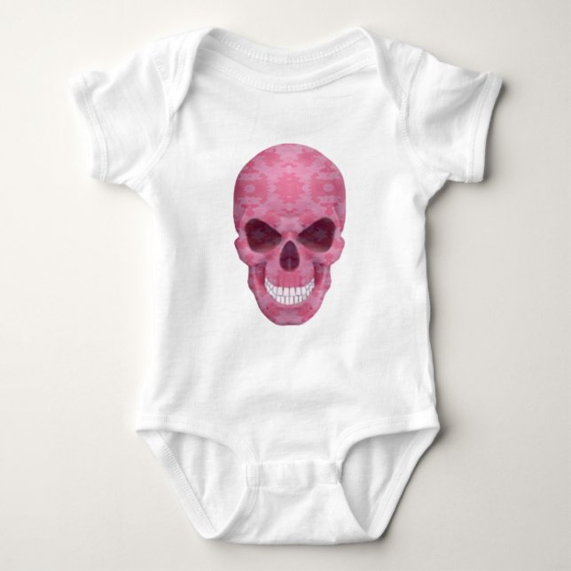 Pink Camouflage Skull Creeper (Front)