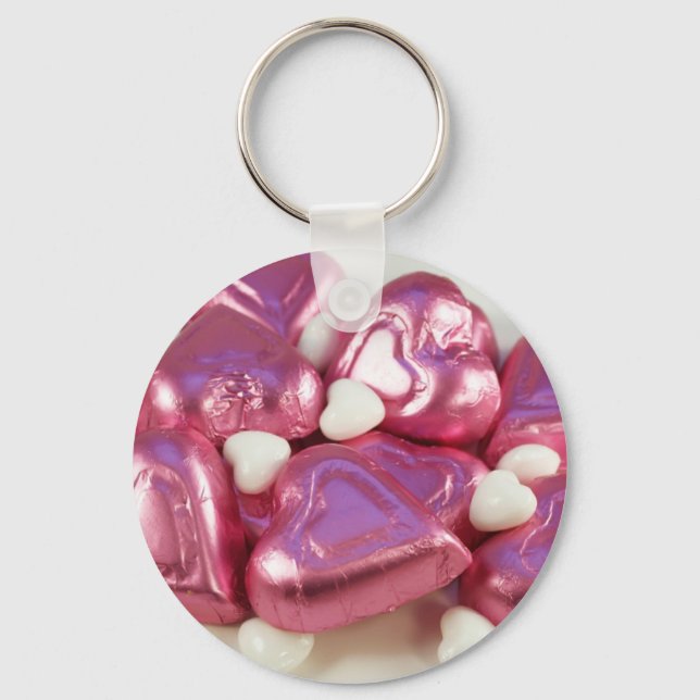 Pink Candy Key Ring (Front)