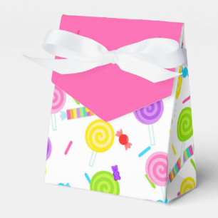 Pink Candy Sweet Treat Favor Boxes