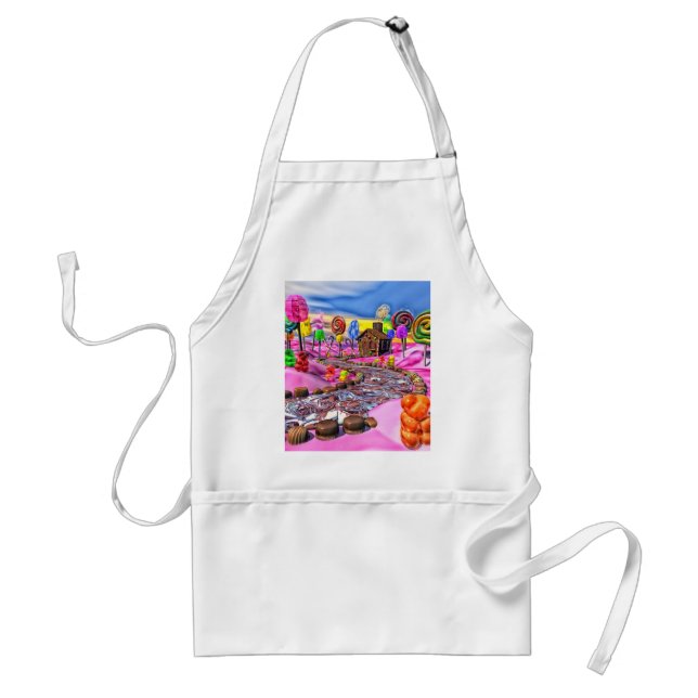 Pink Candyland Standard Apron (Front)