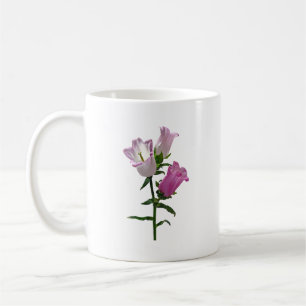 Pink Canterbury Bells Coffee Mug
