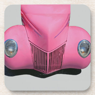 Pink Car Coaster