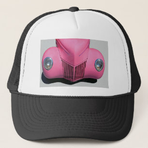 Pink Car Trucker Hat