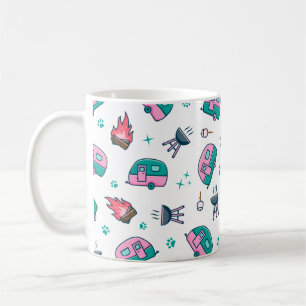 Pink Caravan Adventure Coffee Mug