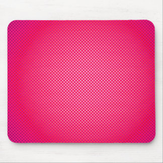 Pink carbon fiber patterned mouse pad